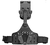 Alien Gear Holsters Rapid Force Expansion Dynamic Drop Leg Holster With Locking Belt Slide w Taq Strap wStandard Buckle wBag Packaging