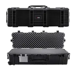 Image of Eylar 2XL 50in Waterproof Deep Heavy Transport Stacker Roller Rifle Hard Case w/Foam