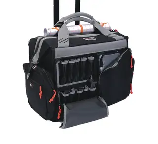GPS Large Rolling Range Bag, Canvas, Black, GPS-2215RB