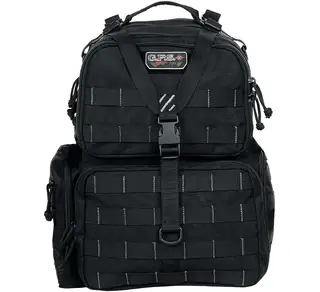 GPS Tactical Range Backpack, Black GPS-T1612BPB