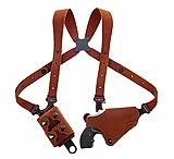 Galco CL2160 Classic Lite Shoulder System Natural Leather Shoulder SampW J Frame