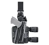 Safariland 6305 ALS Tactical Holster w Quick Release Leg Harness  STX TAC Black Right Hand 630573131