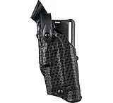 Safariland 6360 ALSSLS MidRide Level III Retention Duty Holster Basketweave amp Hi Gloss Finish Left Hand