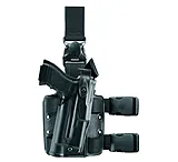 Safariland 6305 ALS Tactical Holster w Quick Release Leg Harness  STX FDE Brown Right Hand 630573551