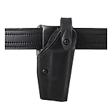 Safariland 6280 Level II Retention MidRide Holster  Plain Black Right Hand 628029361