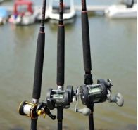 demo fishing reels TFO BVK SD II Fly Reel Americas #1 bass fishing subscription box Daiwa ELIMINATOR4000 Eliminator Spinning Reel