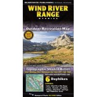 Beartooth Publishing Wind River Range Trail Map