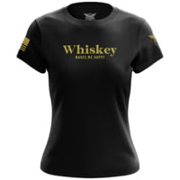 We the People Holsters Whiskey Makes Me Happy Short Sleeve Shirt - Women's