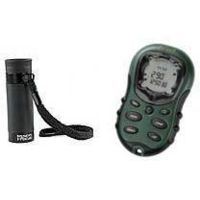 2-PC Monocular and DNS Stocking Stuffer Package - Tasco 5x20 Monocular 514FMYD, Bushnell DNS 700001