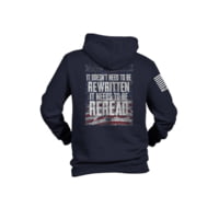 Nine Line Reread Not Rewritten Hoodie Navy 2XL 54F21DAE