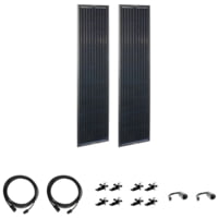 Zamp Solar Obsidiana Series 180 Watt Long Solar Panel Kit