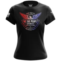 We the People Holsters Distressed Flag Logo Short Sleeve Shirt - Women's