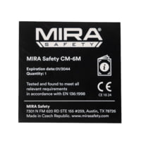 MIRA Safety Packaging Sticker E60538E5