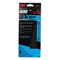 3M 7100100328 03020 Wetordry Sandpaper 600 Grit, 3 2/3in x 9"