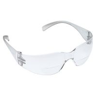 3M Virtua Reader Protective Eyewear Clear Anti-Fog Lens, Clear Temple, +2.5 Diopter