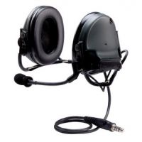3M Peltor ComTac A-C-H Electronic Headset BB Single Comm, NATO Wiring, Neckband