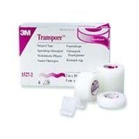 3M Transpore Surgical Tape BX12 1527-1, Case of 10 / Box of 12
