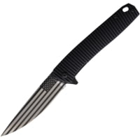 3V Gear American Flag React Linerlock 2.75 in Stainless Steel Folding Knife