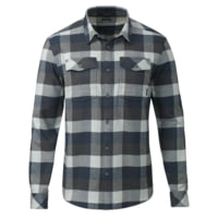 KUIU Field Flannel Shirt in Steel Blue Trio Size 2XL B30559B1