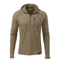 KUIU Outlet ULTRA 145 Zip-T Hunting Hoodie in Khaki Size 3XL 1620FE1A