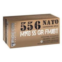 Fiocchi Shooting Dynamics Rifle Ammunition 5.56mm NATO 55 gr FMJ