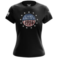 We the People Holsters Carry Like It's 1776 Short Sleeve Shirt - Women's