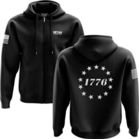 We the People Holsters 1776 Betsy Ross Flag Zip Up Hoodie - Men's