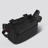 945 Industries MORPH ULTRA GRID CONCEALMENT BAG X-LARGE BLACK WITH KYDEX HOLSTER 0F374E56