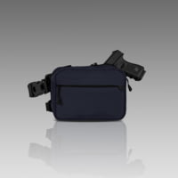 945 Industries QAPL CORDURAR CONCEALMENT BAG LARGE MIDNIGHT BLUE WITH IWB ADAPTER 7D759AAD