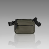 945 Industries QAPL CORDURAR CONCEALMENT BAG LARGE RANGER GREEN WITH KYDEX HOLSTER 74B09B24