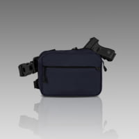 945 Industries QAPX CORDURAR CONCEALMENT BAG X-LARGE MIDNIGHT BLUE WITH IWB ADAPTER 55A90E72