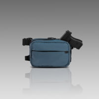 945 Industries SUMMIT L UltraGridTM Blue Smoke Concealment Bag WITH IWB ADAPTER 792187AD