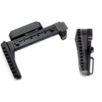 A3 Industries Adjustable Length Modular Folding Stock, Straight Extension, Magpul 2 Butt-Plate