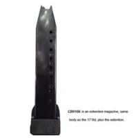 Beretta Factory PX4 Extended Magazine 9mm Black Steel 20/rd C3261188