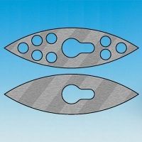 Ace Glass Laboratory Glassware and Equipment Blade Ssteel Solid 19X40MM 8096-04