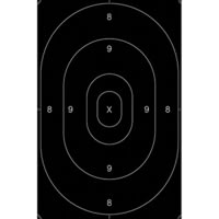 Action Target B-27C Repair Centers Target, Pack of 100