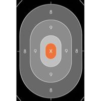 Action Target B-27CO Repair Center Target 100 Per Case