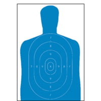 Action Target B-27E Economy Silhouette Target, Pack of 100