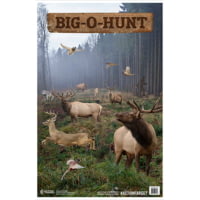 Action Target GS-BIGHUNT-100 Action Big-O-Hunt Hanging Paper 23" X 35" Anima