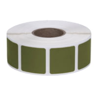 Action Target PAST/DKGR Square Target Pasters 7/8" 1000 Per Box Military Gr
