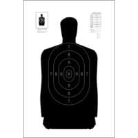 Action Target S-29-100 B-29 Qualification Target Hanging Paper 11.50" X 22"