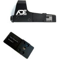 ADE Advanced Optics RD3-006 1x Reflex Green Dot Sight w/Ruger Security 9 Optic Mount Plate
