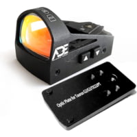 ADE Advanced Optics Delta RD3-012 Motion-Activated 1x Reflex Red Dot Sight w/ Taurus Optic Mount Plate
