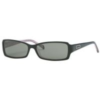 Adrienne Vittadini AV5029S Sunglasses with No-Line Progressive Rx Prescription Lenses - Black Frame / 53 mm Lenses