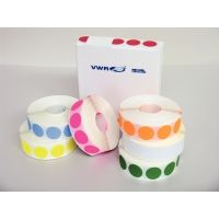 VWR Vwr Label Dot Wht 3/4 Rl1000 VWR-D24-1-C