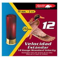 Aguila Ammunition High Velocity 12 Gauge 1 1/8 oz 2 3/4" Shotgun Ammunition