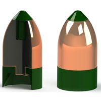CVA Powerbelt At Muzzleloader Muzzleloader Sabot Bullets Bullets .50 Caliber 245 Grain Muzzleloader Sabot Bullets