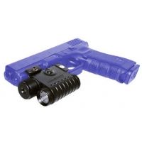 AimShot Pistol LS8268 Green Laser Flashlight Combo with Rail Mount and Trigger Mount