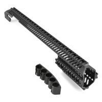 AIM Sports Tactical Shotgun Quad Rail w/ 6-Round Shell Carrier
