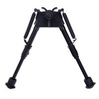 Aimtech Warhammer Tactical Bipod, Adjustable Tactical Lever Locking Pivot
